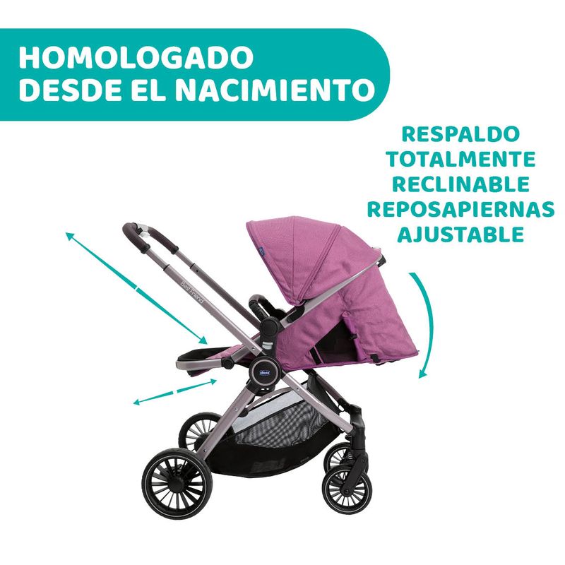 CARRITO DÚO BEST FRIEND PRO LIGHT Purple de Chicco