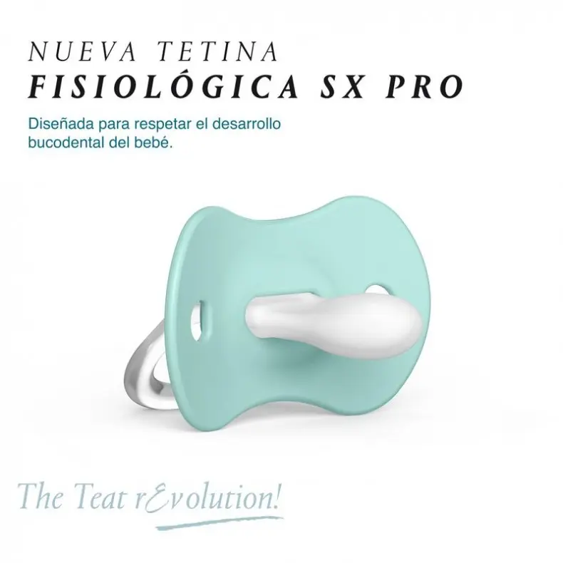 Suavinex Chupetes Prints Tetina Fisiologica SX Pro™ 6-18 meses, 2 unidades